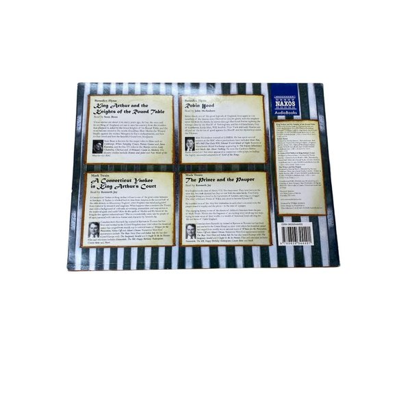 Epic Adventures 8 audiobook cds King Arthur Robin Hood prince and pauper - Picture 2 of 5